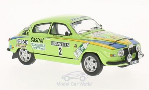 Saab 96 1/43 IXO V4 No.2 Rallye WM Rallye Schweden 1976 S.Blomqvist/H.Sylvan diecast model cars