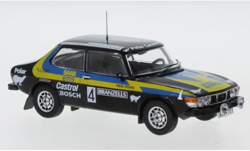 Saab 99 1/43 IXO EMS No.4 Rallye WM Rally Schweden 1977 S.Blomqvist/H.Sylvan diecast model cars