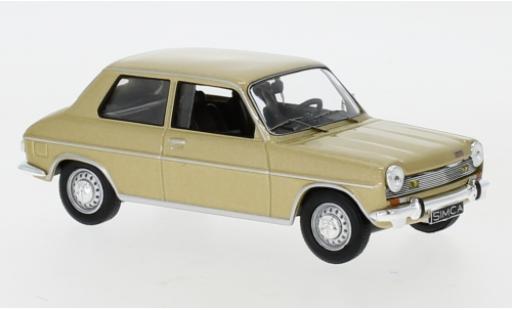 Simca 1100 1/43 IXO Special gold 1970 diecast model cars