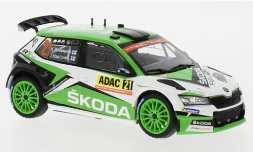 Diecast model cars Skoda Fabia 1/43 IXO R5 EVO No.21 Rallye WM Rallye Deutschland 2019 K.Rovanperä/J.Halttunen Skoda Fabia 1/43 IXO R5 EVO No.21 Rallye WM Rallye Deutschland 2019 K.Rovanperä/J.Halttunen diecast model cars