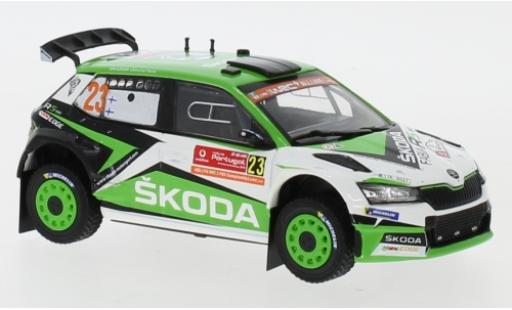 Diecast model cars Skoda Fabia 1/43 IXO R5 EVO No.23 Rallye WM Rallye Portugal 2019 K.Rovanperä/J.Halttunen Skoda Fabia 1/43 IXO R5 EVO No.23 Rallye WM Rallye Portugal 2019 K.Rovanperä/J.Halttunen diecast model cars