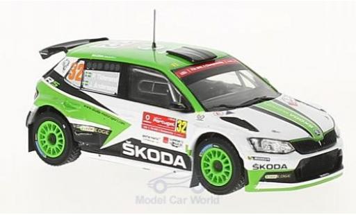 Skoda Fabia 1/43 IXO R5 No.32 Motorsport Rallye WM Rallye Portugal 2017 P.Tidemand/J.Andersson diecast model cars