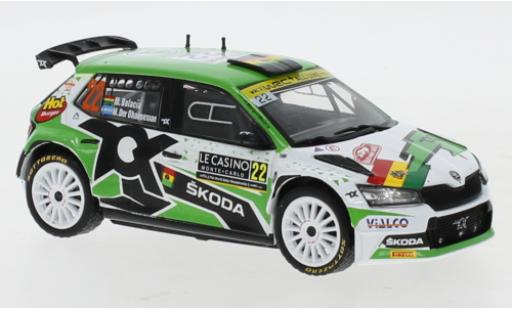 Diecast model cars Skoda Fabia 1/43 IXO Rally 2 EVO No.22 Rally Monte Carlo 2021 M.Bulacia Wilkinson/M.Der Ohannesian Skoda Fabia 1/43 IXO Rally 2 EVO No.22 Rally Monte Carlo 2021 M.Bulacia Wilkinson/M.Der Ohannesian diecast model cars