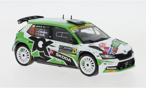 Diecast model cars Skoda Fabia 1/43 IXO Rally 2 EVO No.25 Rallye-Cross Rally Monte Carlo 2021 A.Mikkelsen/O.Floene Skoda Fabia 1/43 IXO Rally 2 EVO No.25 Rallye-Cross Rally Monte Carlo 2021 A.Mikkelsen/O.Floene diecast model cars