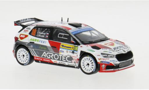 Diecast model cars Skoda Fabia 1/43 IXO Rally2 No.18 Barum Rally 2023 1:43 Skoda Fabia 1/43 IXO Rally2 No.18 Barum Rally 2023 1:43 diecast model cars