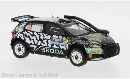 Diecast model cars Skoda Fabia 1/43 IXO Rally2 No.20 WRC Safari Rallye Kenia 2024 1:43 Skoda Fabia 1/43 IXO Rally2 No.20 WRC Safari Rallye Kenia 2024 1:43 diecast model cars
