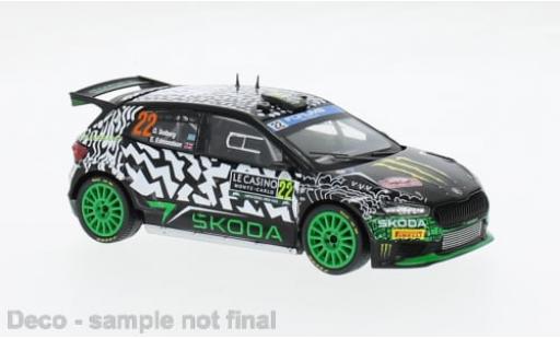 Diecast model cars Skoda Fabia 1/43 IXO Rally2 No.22 WRC Rallye Monte Carlo 2024 1:43 Skoda Fabia 1/43 IXO Rally2 No.22 WRC Rallye Monte Carlo 2024 1:43 diecast model cars