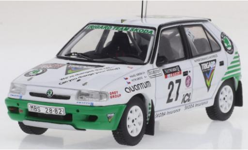 Diecast model cars Skoda Felicia 1/43 IXO Kit Car No.27 Trigard Team RAC Rally 1995 P.Sibera/P.Gross Skoda Felicia 1/43 IXO Kit Car No.27 Trigard Team RAC Rally 1995 P.Sibera/P.Gross diecast model cars