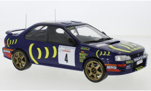 Diecast model cars Subaru Impreza 1/18 IXO 555 No.4 Rallye WM Tour de Corse 1995 C.McRae/D.Ringer Subaru Impreza 1/18 IXO 555 No.4 Rallye WM Tour de Corse 1995 C.McRae/D.Ringer diecast model cars