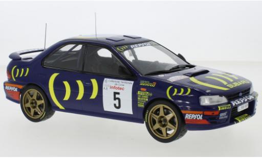 Diecast model cars Subaru Impreza 1/18 IXO 555 No.5 Rallye WM Tour de Corse 1995 C.Sainz/L.Moya Subaru Impreza 1/18 IXO 555 No.5 Rallye WM Tour de Corse 1995 C.Sainz/L.Moya diecast model cars