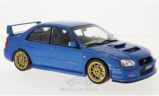 Diecast model cars Subaru Impreza STI 1/18 IXO WRX STI metallic blue 2003 Subaru Impreza STI 1/18 IXO WRX STI metallic blue 2003 diecast model cars