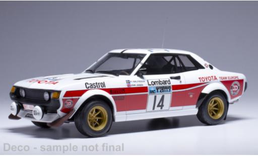Diecast model cars Toyota Celica 1/18 IXO 2000 GT (RA21) No.14 RAC Rally 1977 1:18 Toyota Celica 1/18 IXO 2000 GT (RA21) No.14 RAC Rally 1977 1:18 diecast model cars