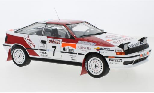Diecast model cars Toyota Celica 1/18 IXO GT-Four ST165 No.7 Team Europe Rallye San Remo 1990 M.Ericsson/C.Billstam Toyota Celica 1/18 IXO GT-Four ST165 No.7 Team Europe Rallye San Remo 1990 M.Ericsson/C.Billstam diecast model cars