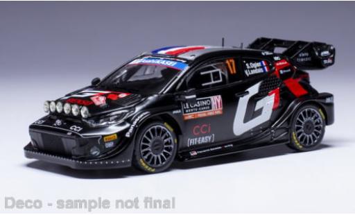 Toyota Yaris 1/43 IXO GR Rally1 Hybrid No.17 Rallye WM Rallye Monte Carlo 2024 1:43 diecast model cars