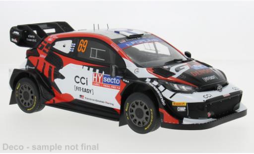 Toyota Yaris 1/18 IXO GR Rally1 Hybrid Rally WM Rally Finland 2024 #69 1:18 diecast model cars