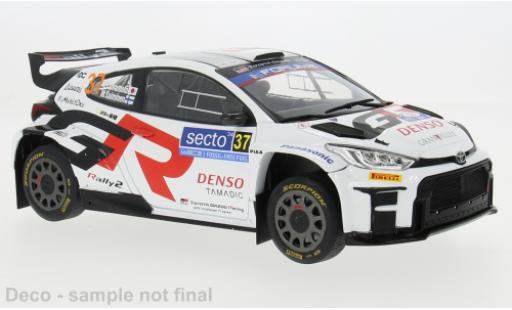 Toyota Yaris 1/18 IXO GR Rally2 Rally WM Rally Finland 2024 #37 1:18 diecast model cars