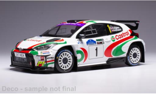 Toyota Yaris 1/18 IXO GR Rally2 Rally WM Voyonic Grampian Forest Rally 2024 #1 1:18 diecast model cars
