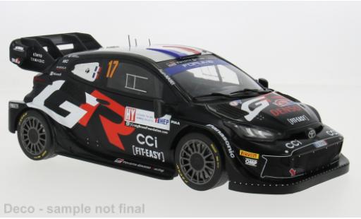 Toyota Yaris 1/18 IXO Rally 1 No.17 WRC Rally Croatia 2024 1:18 diecast model cars