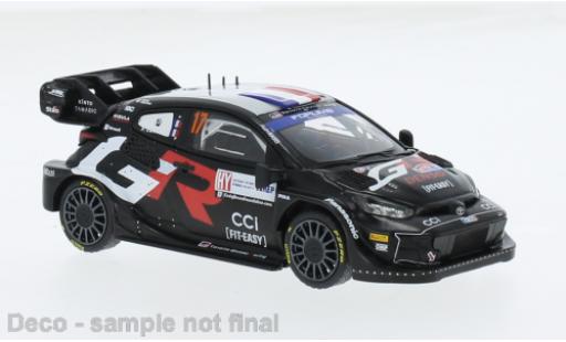 Diecast model cars Toyota Yaris 1/43 IXO Rally 1 No.17 WRC Rally Croatia 2024 1:43 Toyota Yaris 1/43 IXO Rally 1 No.17 WRC Rally Croatia 2024 1:43 diecast model cars