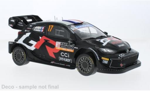 Toyota Yaris 1/18 IXO Rally 1 No.17 WRC Rally Monte Carlo 2024 1:18 diecast model cars