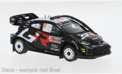 Diecast model cars Toyota Yaris 1/43 IXO Rally 1 No.18 WRC Safari Rallye Kenia 2024 1:43 Toyota Yaris 1/43 IXO Rally 1 No.18 WRC Safari Rallye Kenia 2024 1:43 diecast model cars