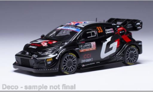 Toyota Yaris 1/43 IXO Rally 1 No.33 WRC Rallye Monte Carlo 2024 1:43 diecast model cars