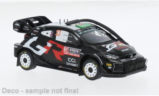 Diecast model cars Toyota Yaris 1/43 IXO Rally 1 No.33 WRC Safari Rallye Kenia 2024 1:43 Toyota Yaris 1/43 IXO Rally 1 No.33 WRC Safari Rallye Kenia 2024 1:43 diecast model cars