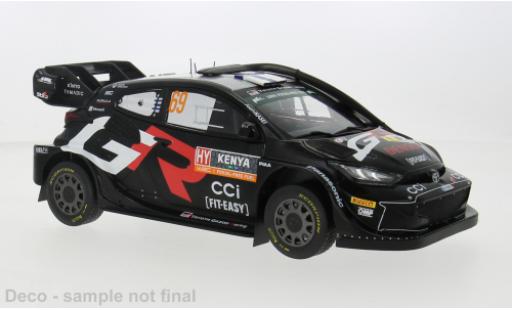 Diecast model cars Toyota Yaris 1/18 IXO Rally 1 No.69 WRC Safari Rallye Kenia 2024 1:18 Toyota Yaris 1/18 IXO Rally 1 No.69 WRC Safari Rallye Kenia 2024 1:18 diecast model cars