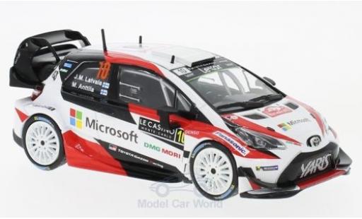 Toyota Yaris 1/43 IXO WRC No.10 Microsoft Rallye WM Rallye Monte Carlo 2017 J.M.Latvalla/M.Anttila diecast model cars