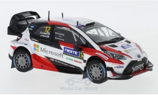Toyota Yaris 1/43 IXO WRC No.12 GAZOO Racing WRC Rallye WM Rallye Finnland 2017 E.Lappi/J.Ferm diecast model cars