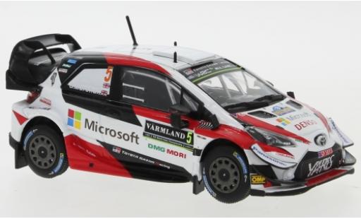 Diecast model cars Toyota Yaris 1/43 IXO WRC No.5 Gazoo Racing Microsoft WRC Rally Schweden 2019 K.Meeke/S.Marshall Toyota Yaris 1/43 IXO WRC No.5 Gazoo Racing Microsoft WRC Rally Schweden 2019 K.Meeke/S.Marshall diecast model cars
