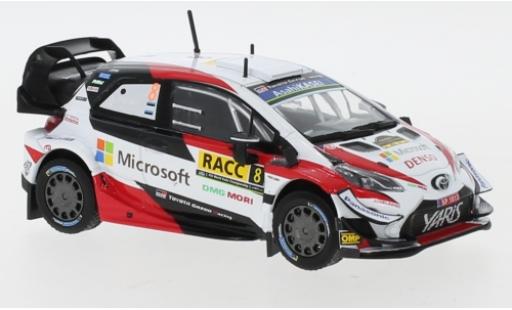 Toyota Yaris 1/43 IXO WRC No.8 Microsoft Rallye WM Rally Catalunya 2019 O.Tänak/M.Järveoja diecast model cars
