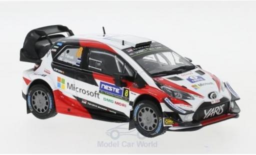 Toyota Yaris 1/43 IXO WRC No.8 Microsoft Rallye WM Rallye Finnland 2018 O.Tänak/M.Järveoja diecast model cars