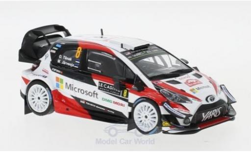 Toyota Yaris 1/43 IXO WRC No.8 Microsoft Rallye WM Rallye Monte Carlo 2018 O.Tänak/M.Järveoja diecast model cars