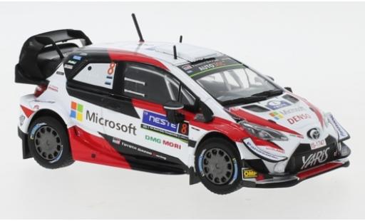 Toyota Yaris 1/43 IXO WRC No.8 Rallye WM Rallye Finnland 2019 O.Tänak/M.Järveoja diecast model cars