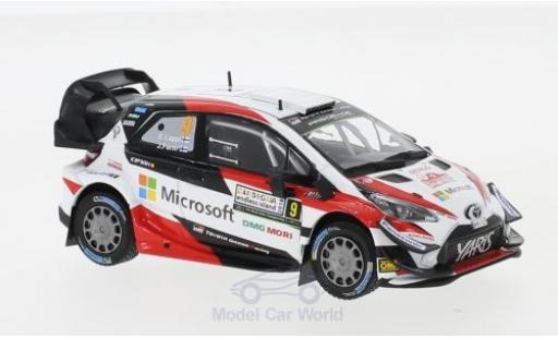 Toyota Yaris 1/43 IXO WRC No.9 Microsoft Rallye WM Rallye Italien 2018 E.Lappi/J.Ferm diecast model cars