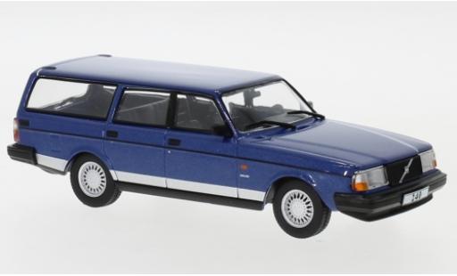 Diecast model cars Volvo 240 1/43 IXO Polar metallic blue 1988 Volvo 240 1/43 IXO Polar metallic blue 1988 diecast model cars