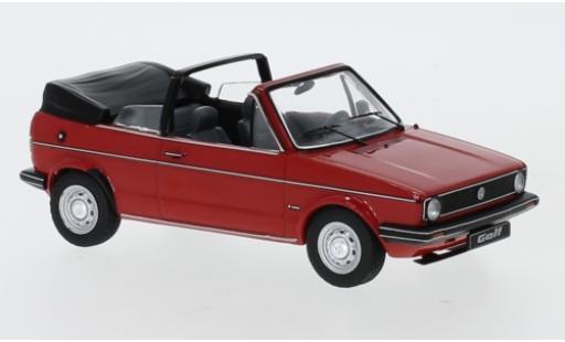 Volkswagen Golf 1/43 IXO I Cabriolet red 1981 diecast model cars