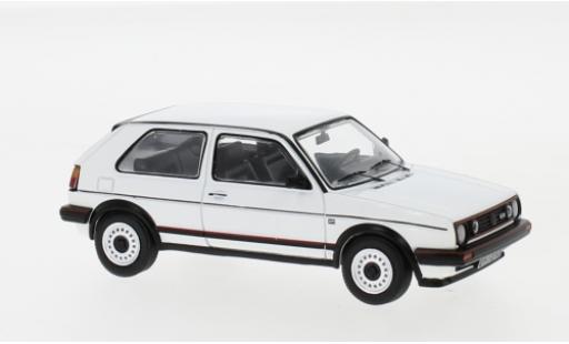 Volkswagen Golf 1/43 IXO II GTi white 1984 diecast model cars