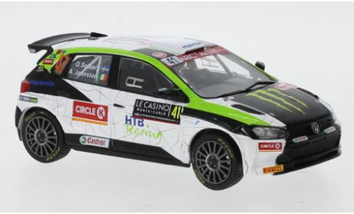 Volkswagen Polo 1/43 IXO GTI R5 No.41 Rallye WM Rallye Monte Carlo 2020 O.Solberg/A.Johnston diecast model cars