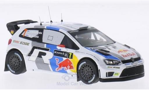 Volkswagen Polo 1/43 IXO R WRC No.7 Red Bull Rallye WM Rallye Acropolis 2013 J-M.Latvala/M.Anttila diecast model cars