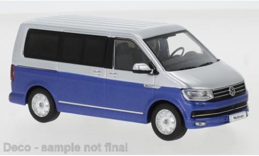 Diecast model cars Volkswagen T6 1/43 IXO Multivan grey/blue 2017 Volkswagen T6 1/43 IXO Multivan grey/blue 2017 diecast model cars