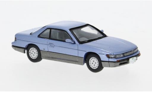 Diecast model cars Nissan Silvia 1/64 J Collection (S13) blau/grau 1:64 Nissan Silvia 1/64 J Collection (S13) blau/grau 1:64 diecast model cars