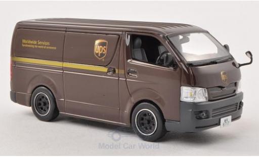 Diecast model cars Toyota Hiace 1/43 J Collection Van RHD UPS (HK) 2007 Toyota Hiace 1/43 J Collection Van RHD UPS (HK) 2007 diecast model cars