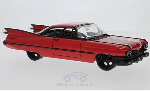 Cadillac Deville 1/24 Jada Toys Coupe red 1959 diecast model cars