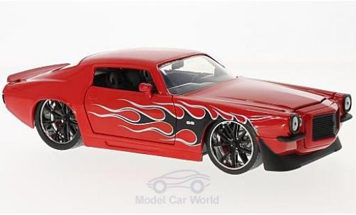 Chevrolet Camaro 1/24 Jada Toys red/Dekor 1971 diecast model cars