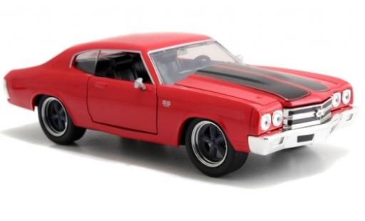 Chevrolet Chevelle 1/24 Jada Toys SS red/black Fast & Furious 1970 Doms sans Vitrine diecast model cars