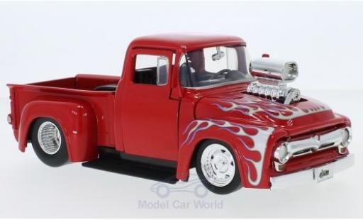 Ford F-1 1/24 Jada Toys 00 red/Dekor 1956 diecast model cars