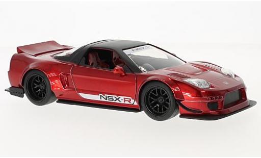 Diecast model cars Honda NSX 1/24 Jada Toys Type-R metallic red/black RHD 2002 Japan Spec - Widebody Honda NSX 1/24 Jada Toys Type-R metallic red/black RHD 2002 Japan Spec - Widebody diecast model cars