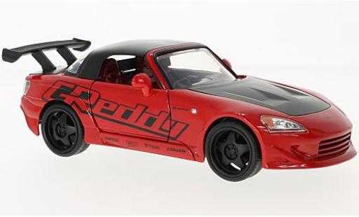 Diecast model cars Honda S2000 1/24 Jada Toys red/black 2001 Honda S2000 1/24 Jada Toys red/black 2001 diecast model cars
